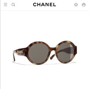 CHANEL Round Sunglasses